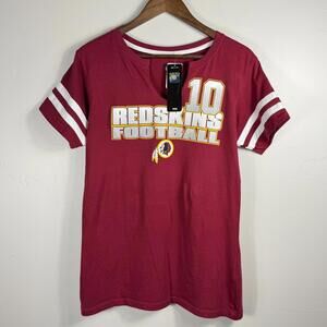 Washington Redskins Womens XL Graphic T-Shirt NFL Team Apparel Burgundy NWT